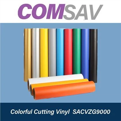 Corte de vinil colorido