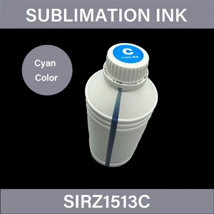 Tinta de sublimação de tinta cor ciano